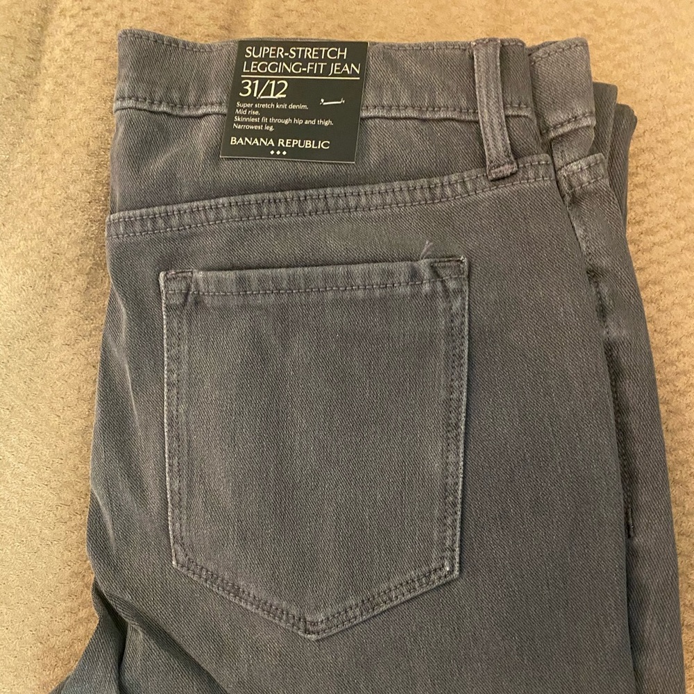 Banana Republic Super Stretch Legging Fit Jean